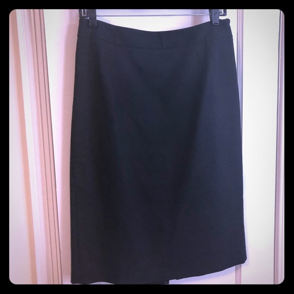 LOFT Skirts Classic Black Pencil Skirt From Loft Poshmark